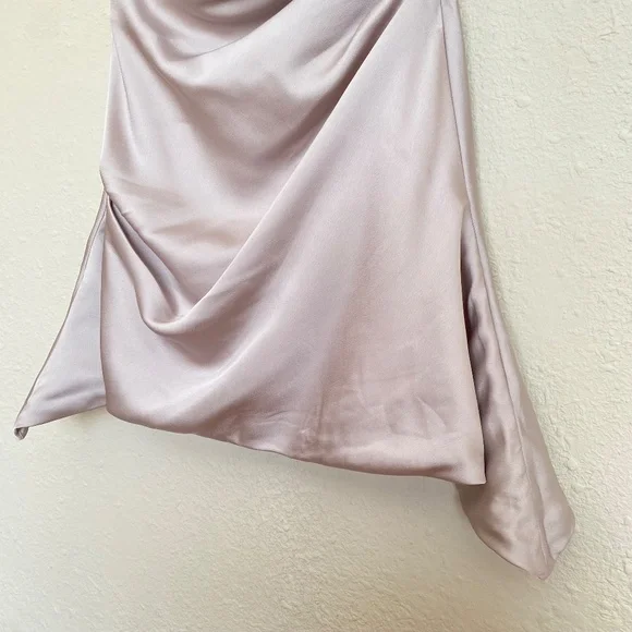 HOUSE OF CB 'Jasmine' Oyster cream Draped Strapless Corset‎ Dress NWOT size L - Picture 7 of 11